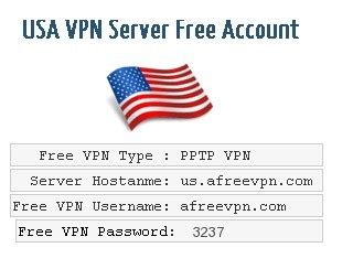 free vpn server usa